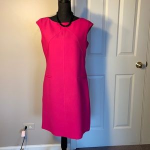 💕Beautiful hot pink sleeveless dress